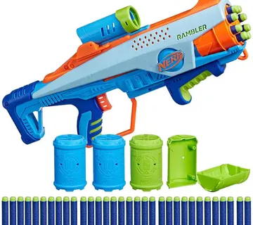 Nerf Elite Junior Rookie Pack – bacač s 32 metka i mete za precizno gađanje - Pribislavec