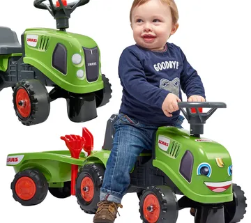 Falk traktor s prikolicom Class - zeleni 12mj+ - Pribislavec