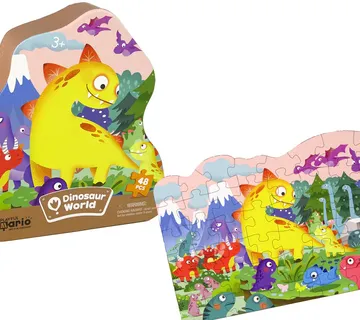 Puzzle dinosaur i vulkan 48 dijelova - Pribislavec