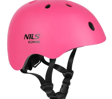 Nils Extreme kaciga roza veličina XS 48–52 cm - Pribislavec