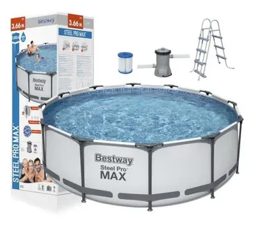 Bestway montažni bazen 366 x 100 cm sa pumpom i ljestvama - Pribislavec