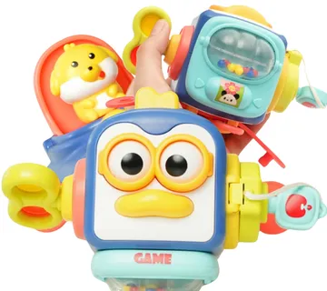 Woopie pingvin Montessori kocka s 6 funkcija - Pribislavec
