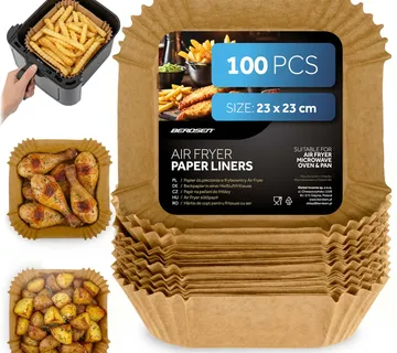 Papir za pečenje za uloške friteze 23 cm Berdsen - 100 kom - Pribislavec