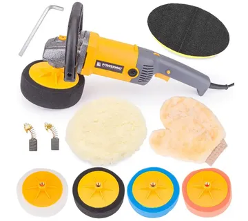 Powermat polirka za automobil 2600W + spužve + pribor - Pribislavec
