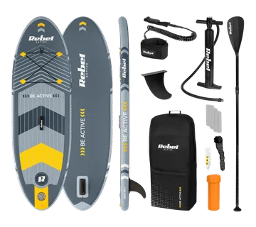 SUP daska REBEL ACTIVE na napuhavanje 244x76x10, set - Pribislavec