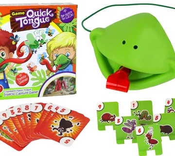 Zabavna igra vještina Quick Tongue - Uhvatite masku kukca kameleona - Pribislavec