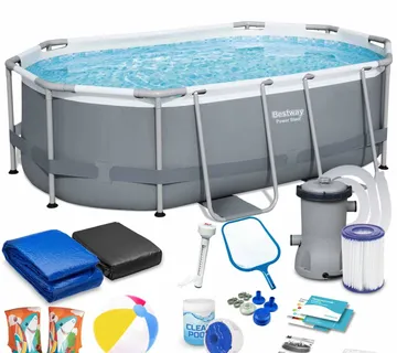 Okvirni vrtni bazen 305 x 200 x 84 cm 17u1 Bestway + gratis aparat za mjehuriće - Pribislavec