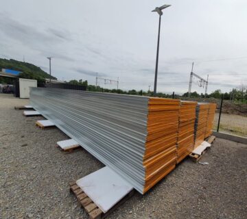 SENDVIĆ PANELI 5 CM DEBLJINE- ZIDNI-BIJELE BOJE DIMENZIJE: 12X0,95M - cover