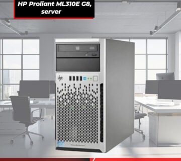 NAJAM HP ProLiant ML310E G8, Tower / Xeon Quad-core E3-1246V3 / 8GB / NO HDD / NO OPTIC /HP Smart Array P222(633537-001)bezel 2x PSU - cover