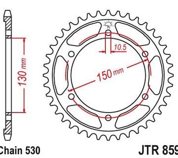 Set lanac + lančanici Yamaha FZS 600 Fazer 98-03 - cover