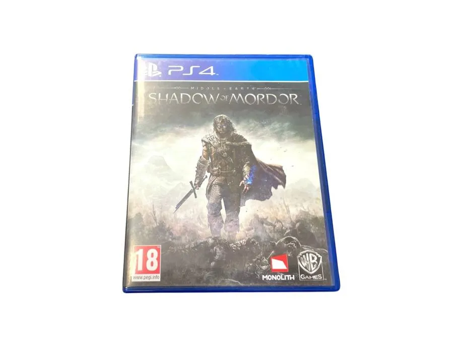 SHADOW OF MORDOR PLAYSTATION 4 / R1, RATE! - cover