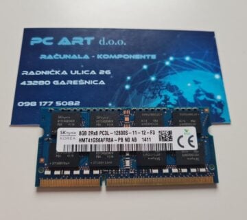 SKhynix 8GB DDR3, PC3L 12800S, 1600 MHz, SODIMM, Račun / R1 / Jamstvo - cover