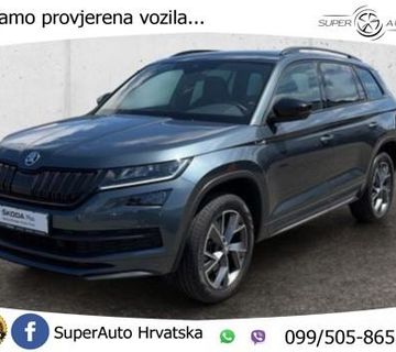 Škoda Kodiaq 1.5 TSI DSG Sportline 150 KS, ACC+KAM+LED+GR SJED+LED+VIRT+ASIST - cover