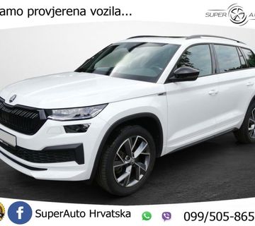 Škoda Kodiaq 2.0 TDI DSG 4x4 Sportline 200 KS, ACC+KAM+LED+GR SJED+PANO+VIRT - cover