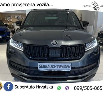 Škoda Kodiaq 2.0 TDI DSG Sportline 150 KS, ACC+LED+4xGR SJED+ASIST+NAVI - cover