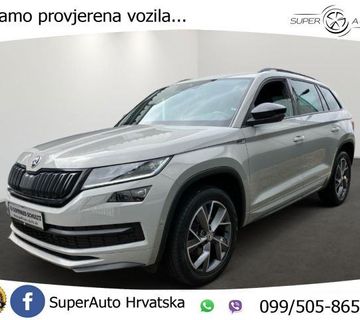 Škoda Kodiaq 2.0 TDI Sportline DSG 150 KS, ACC+360+LED+GR SJED+VIRT+ASIST - cover