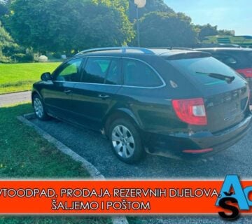 Škoda Superb 1.9 TDI Ambition, g 2010, dijelovi - cover
