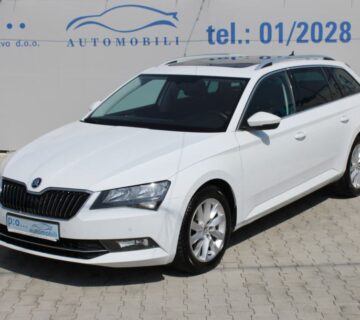 Škoda Superb SW 1.6TDI Panorama ALU NAVI R-cam Tempomat Radar 2017. - cover