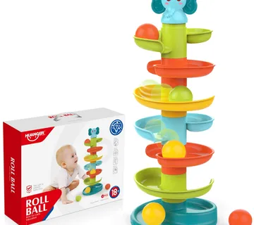 Edukativni tobogan s lopticama - cover