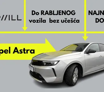 Opel Astra bez učešća - NAJNIŽA RATA DO SADA! - Zagreb