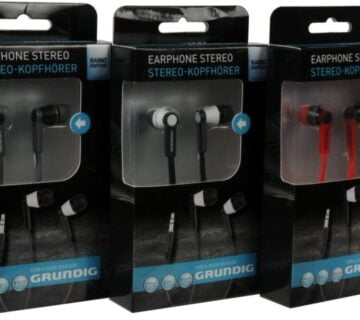 Slušalice žične Grundig in-ear flat - cover