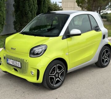 Smart EQ fortwo YELLOW SPORT full oprema, kao nov, zamjena za benzinca - cover