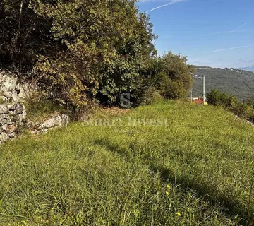 LOVRAN - LIGANJ, građevinsko zemljište s ucrtanim objektima! - cover