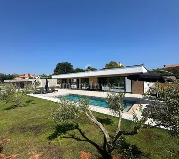 LABIN, nova kuća s 2 stana i bazenom - cover