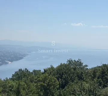 OPATIJA - BREGI, zemljište s pogledom na Kvarner! - Bregi, Matulji