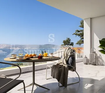 NOVI VINODOLSKI - Kvarner Bay Residences B-8, drugi red do mora