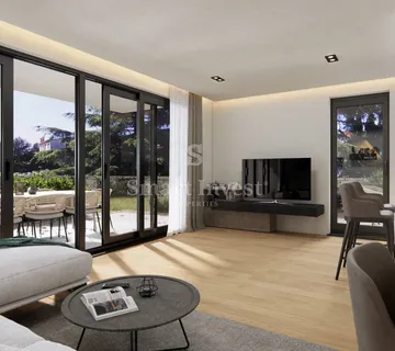 ROVINJ - CENTAR, VRHUNSKA NOVOGRADNJA 2S+DB, 122 m2, s garažom (S2) - cover