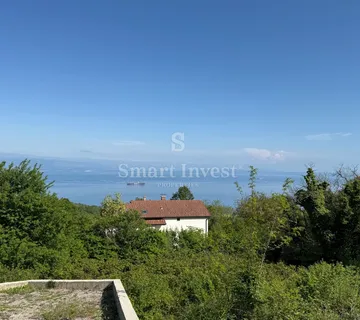 POLJANE, građevinsko zemljište od 755 m2 s pogledom na more - cover