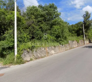 LOVRAN, građevinsko zemljište od 4900 m2 s panoramskim pogledom na more