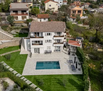 OPATIJA - POBRI, luksuzna vila s bazenom i pogledom na more - Pobri, Opatija