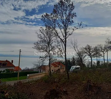 IKA - OPRIĆ, zemljište od 5000 m2 s građevinskom dozvolom, panoramski pogled na more! - cover