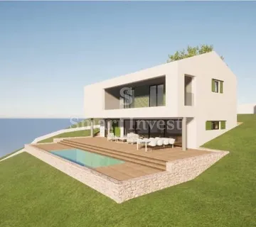 SVETVINČENAT, zemljište od 1215 m2 s dozvolom za vilu - cover