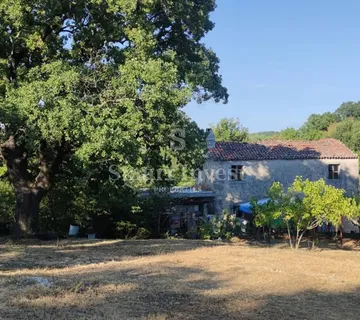 RABAC - ISTRA, IMANJE 27800 M2 S KAMENOM KUĆOM SAMO 4 KM OD MORA! - cover