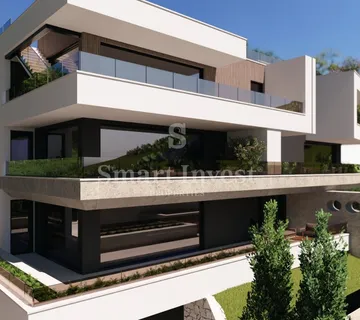 IČIĆI, stan 2S+DB s bazenom u novogradnji s garažom blizu mora (A1) - cover