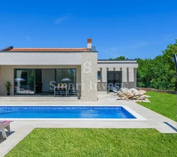 ISTRA, RABAC - LABIN, PREKRASNA NOVA PRIZEMNICA 3 KM OD MORA! - cover