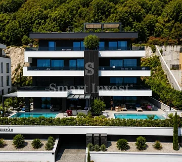 OPATIJA, luksuzan stan 3S+DB s pogledom na more u novogradnji