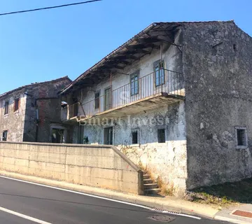 MATULJI - ŠAPJANE, 6 kuća za adaptaciju, 21.860 m2 zemljišta, na prodaju - Šapjane, Matulji