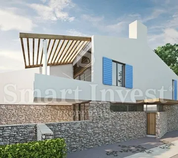 ISTRA, RABAC, NOVOGRADNJA S BAZENOM 9 KM OD MORA! - cover