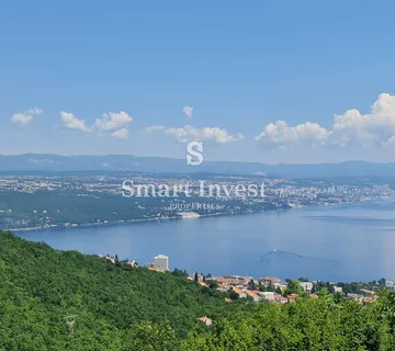OPATIJA, građevinski teren 7553m2 s panoramskim pogledom na Opatiju - cover