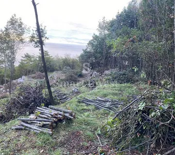 LOVRAN, građevinsko zemljište od 3055 m2 s pogledom na more - cover