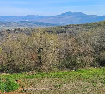 ISTRA, LABIN - RABAC, zemljište od 826 m2 s panoramskim pogledom - cover