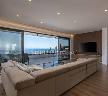 OPATIJA, luksuzni penthouse 3S+DB u predivnoj novogradnji s bazenom (S3) - cover