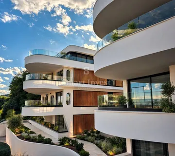 OPATIJA - CENTAR, vrhunski stan 1S+DB s terasom u novogradnji (A-A1) - cover