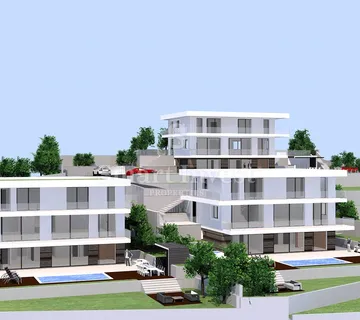 IČIĆI - POLJANE, zemljište s građevinskom dozvolom za vilu s bazenom (A) - cover