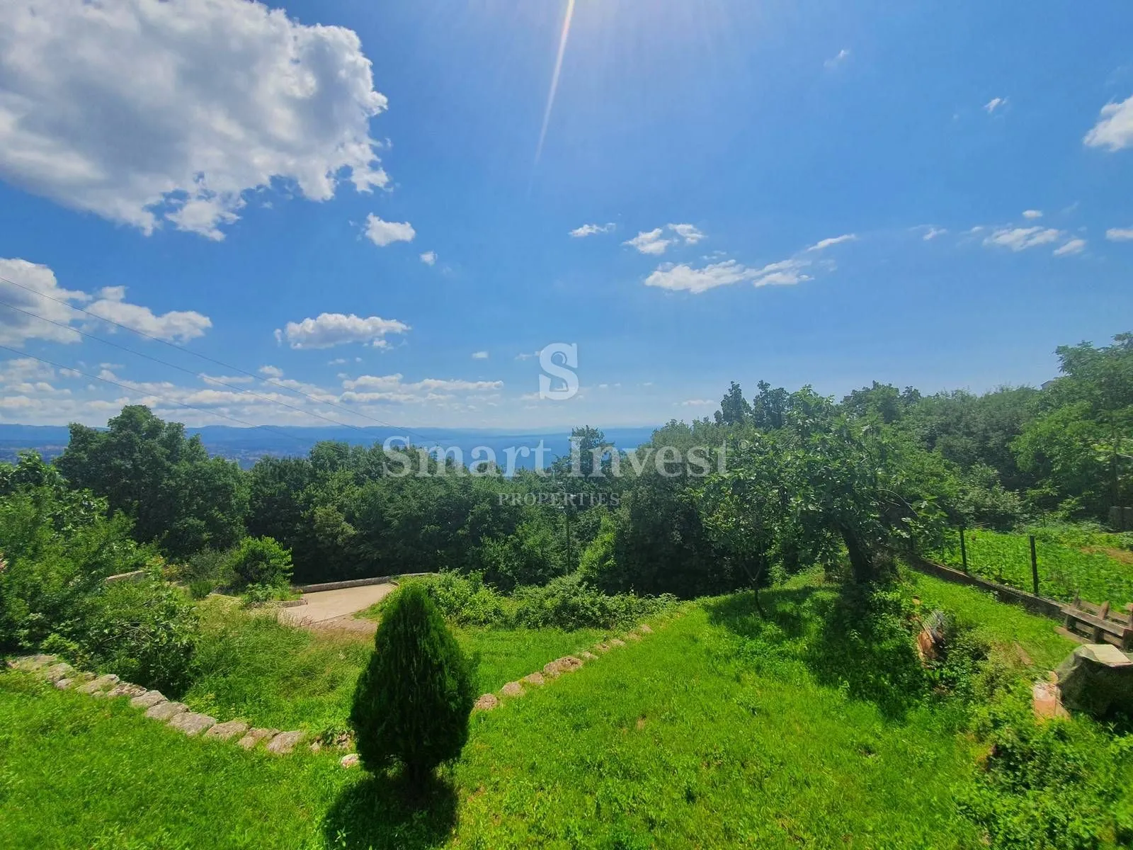 OPATIJA - BREGI, građevinsko zemljište s pogledom na more - cover