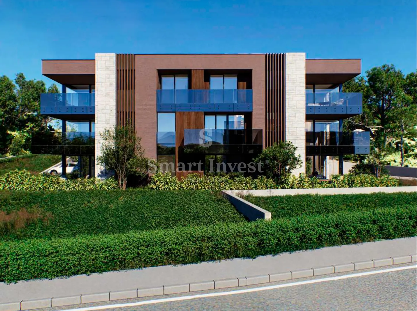 ISTRA - LABIN, stan 2S+DB s terasom u modernoj novogradnji (S3-1) - cover